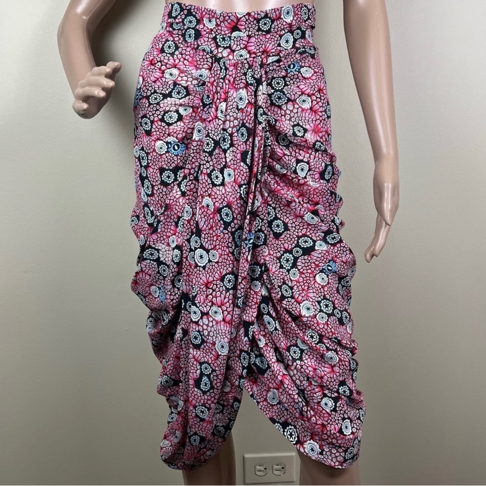 NEW ISABEL MARANT REVOLVE SILK BLEND PRINTED SKIRT - Picture 2 of 8